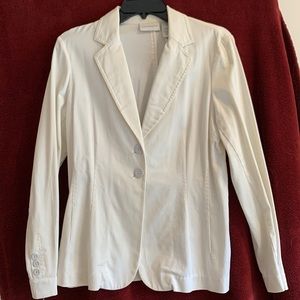 Liz Claiborn Chic Cotton Blazer -- Size 10